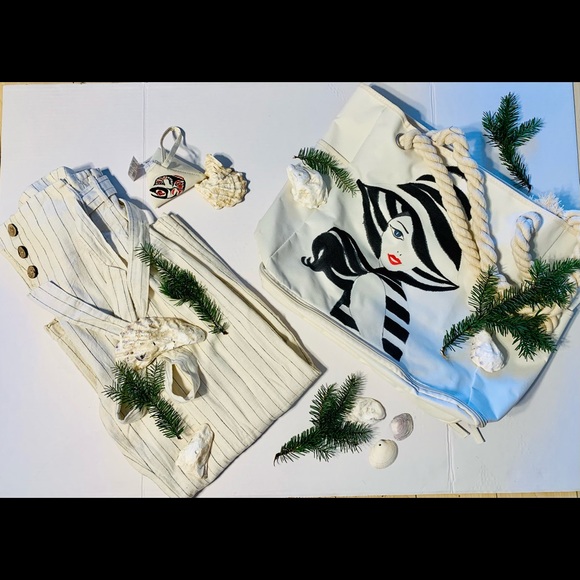 St of bag and loose fabric pants - Picture 1 of 1